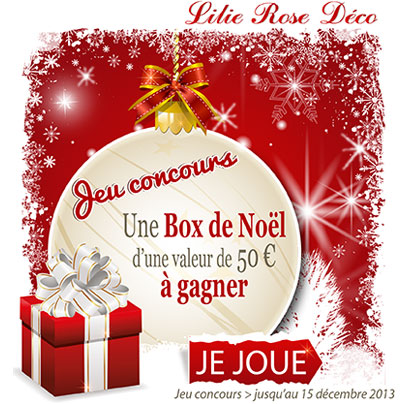 jeu concours box de noel à gagner