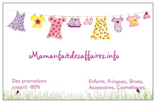 Blog bon plan maman fait des affaire