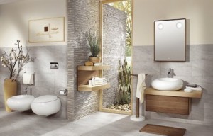 Salle de bain nature