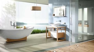 Salle de bains esprit scandinave