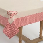 Nappe vichy rouge